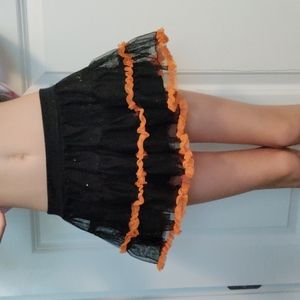 TWIRL GLITTER HALLOWEEN TUTU SKIRT🪩🎃💀🕸️🪬☠️SZ. 18MO.